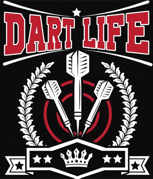 Dart Life Darts Pólók, Pulóverek, Bögrék - Szabadidő