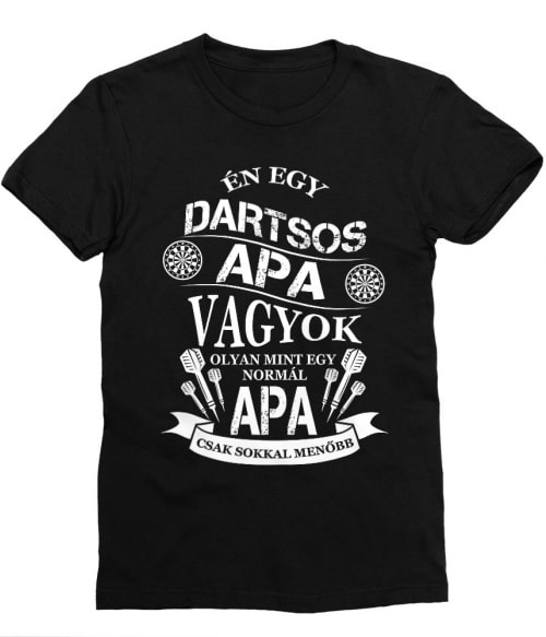 Dartsos Apa Póló - Ha Darts rajongó ezeket a pólókat tuti imádni fogod!