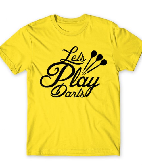 Lets Play Darts Póló - Ha Darts rajongó ezeket a pólókat tuti imádni fogod!