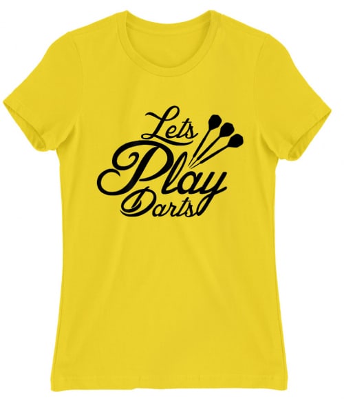 Lets Play Darts Póló - Ha Darts rajongó ezeket a pólókat tuti imádni fogod!