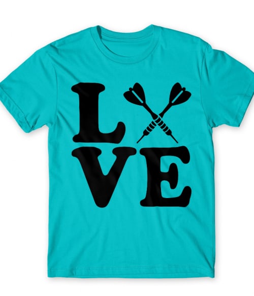 Love Darts Póló - Ha Darts rajongó ezeket a pólókat tuti imádni fogod!