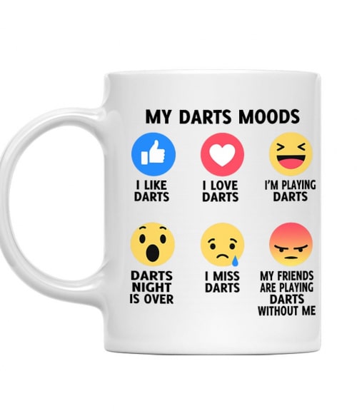 My Darts Moods Darts Bögre - Szabadidő