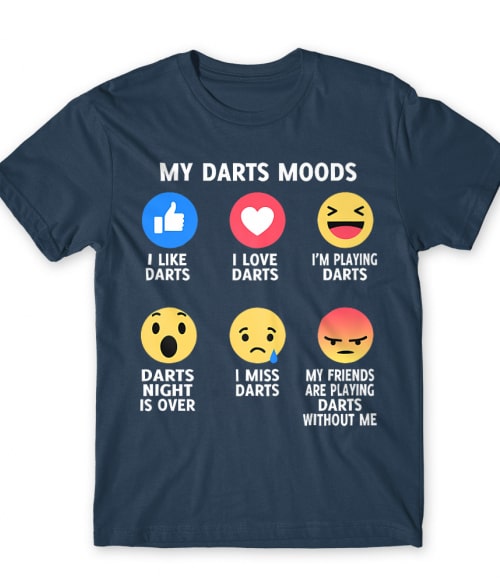 My Darts Moods Darts Póló - Szabadidő