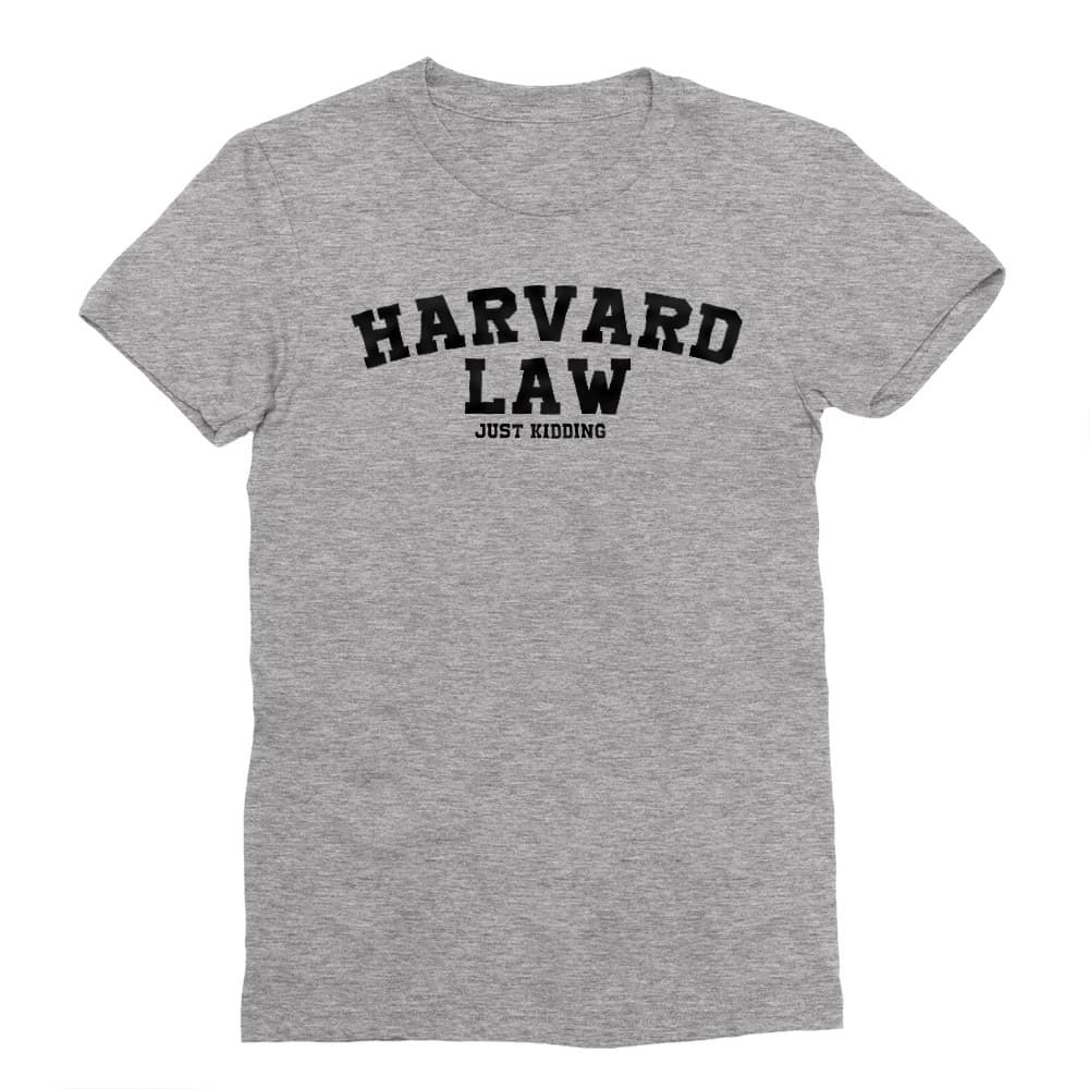 Harvard law Férfi Testhezálló Póló