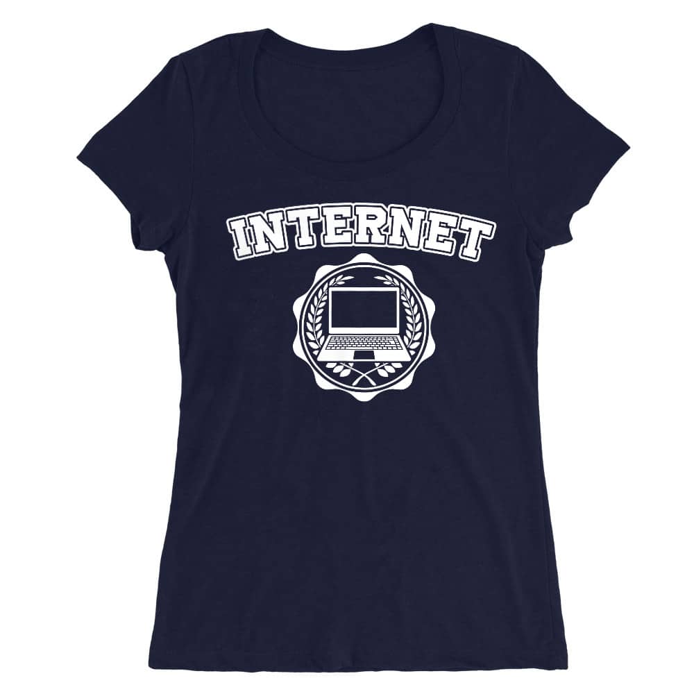 Internet Női O-nyakú Póló