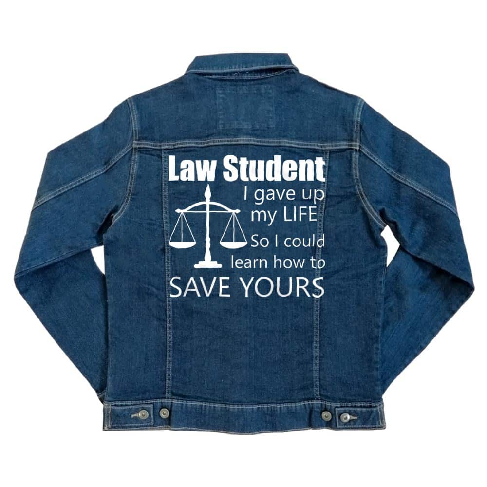 Law student Unisex Farmerkabát