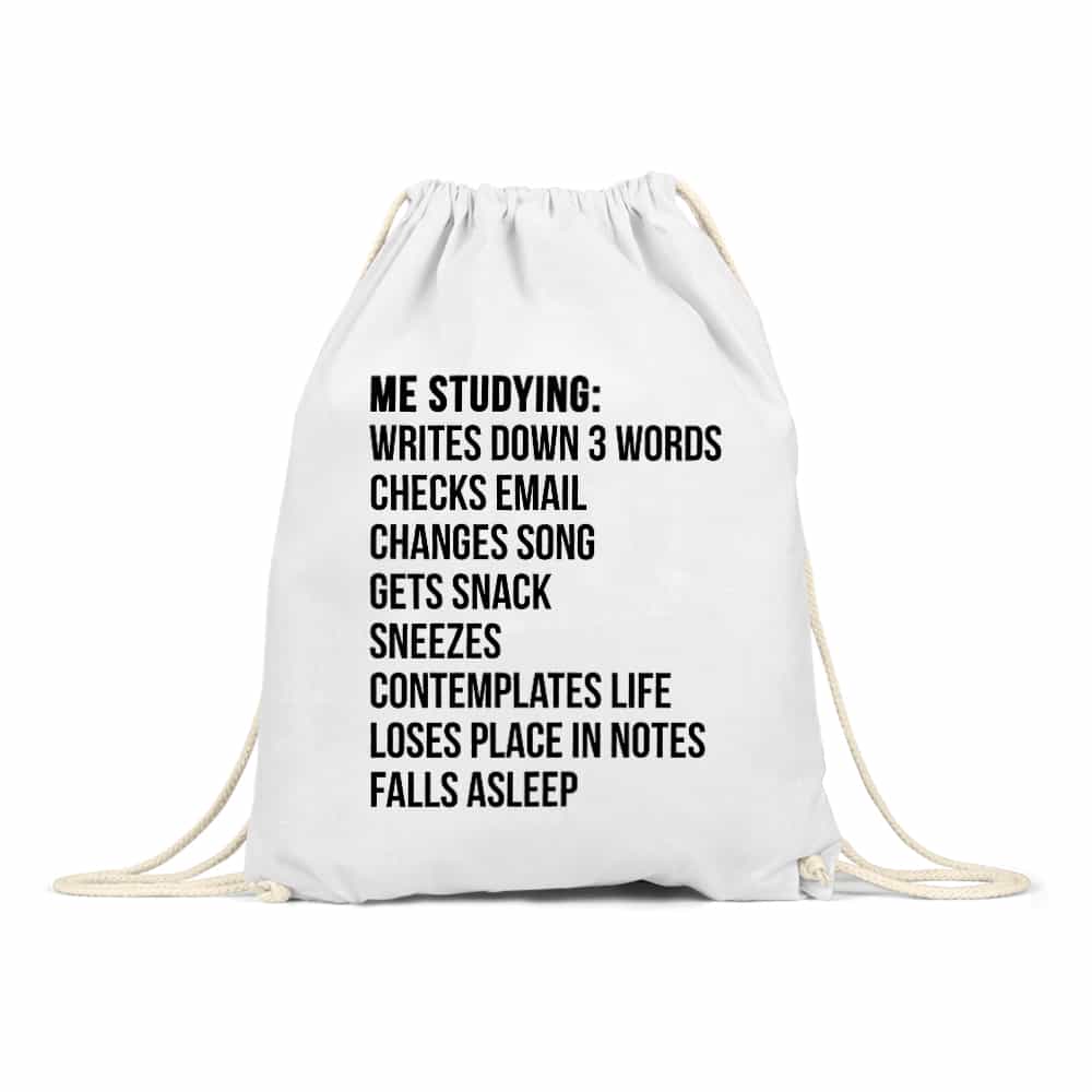 Me studying Tornazsák