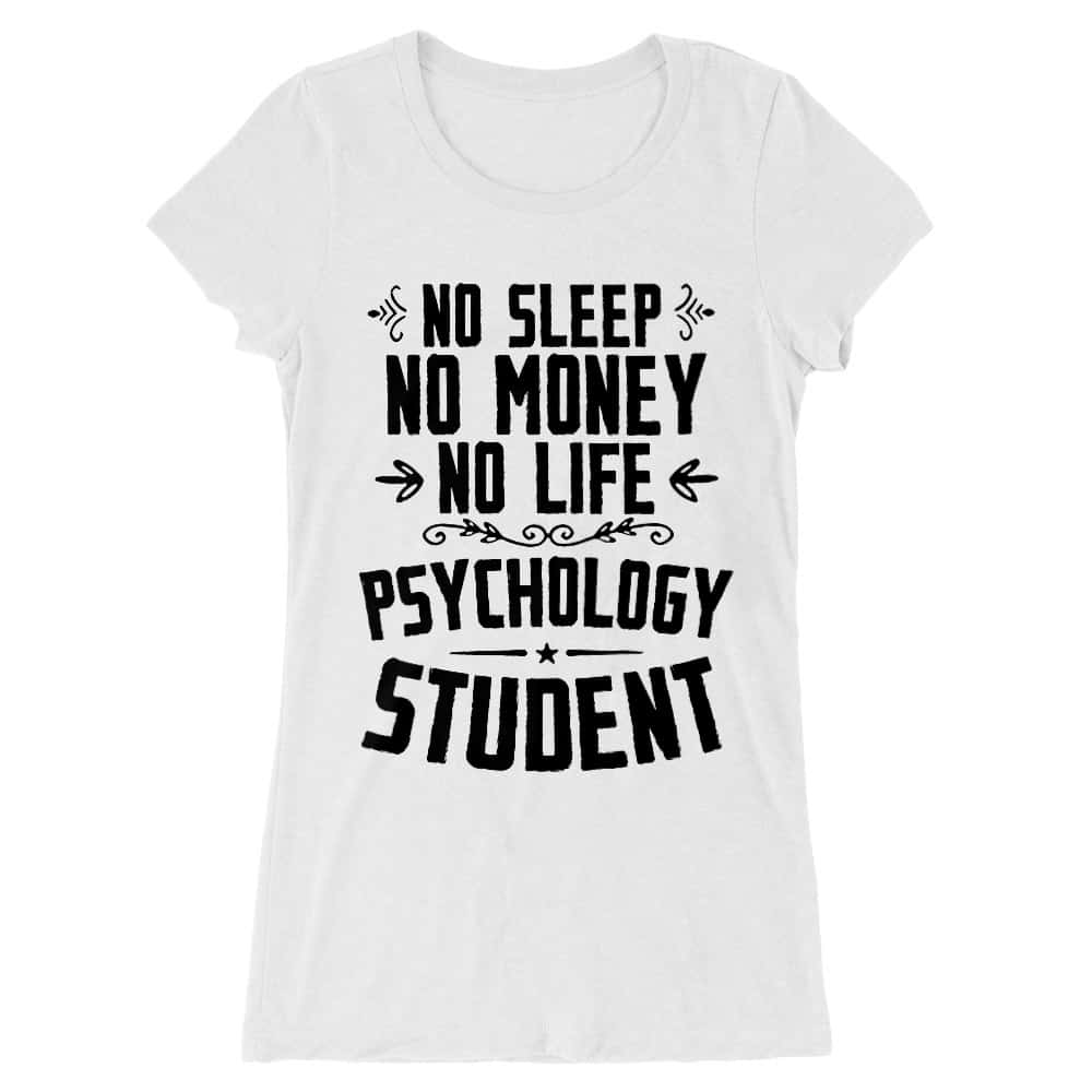 Psychology student Női Hosszított Póló