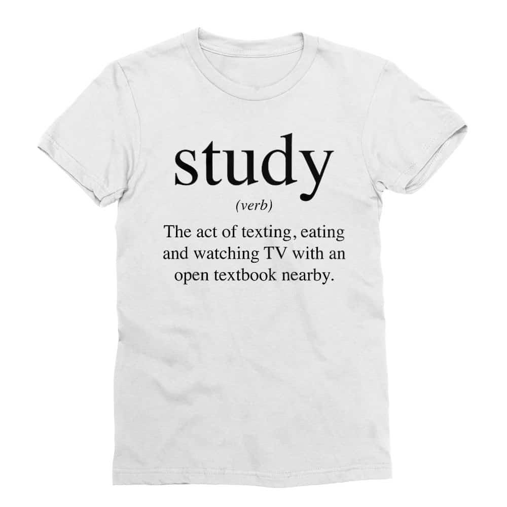 Study definition Férfi Testhezálló Póló
