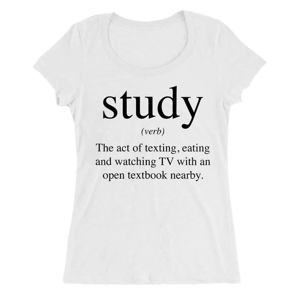 Study definition Női O-nyakú Póló