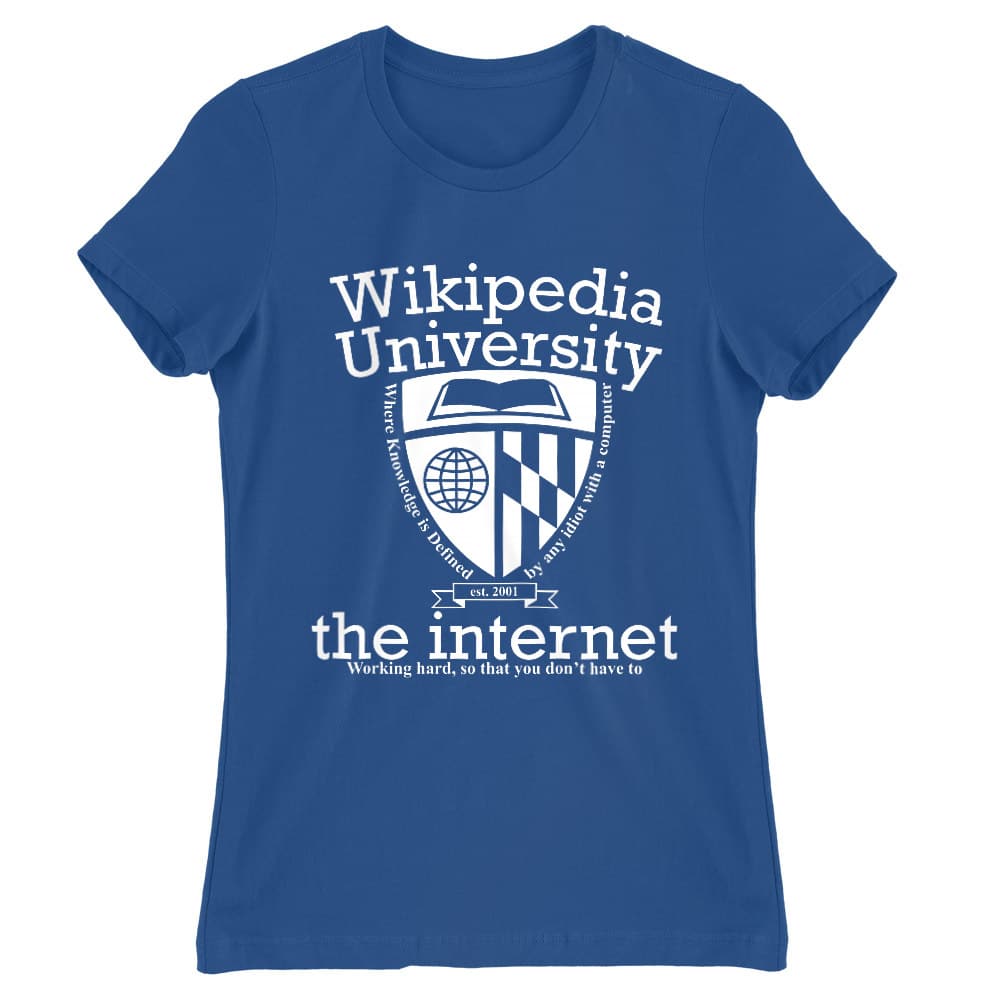 Wikipedia University Női Póló