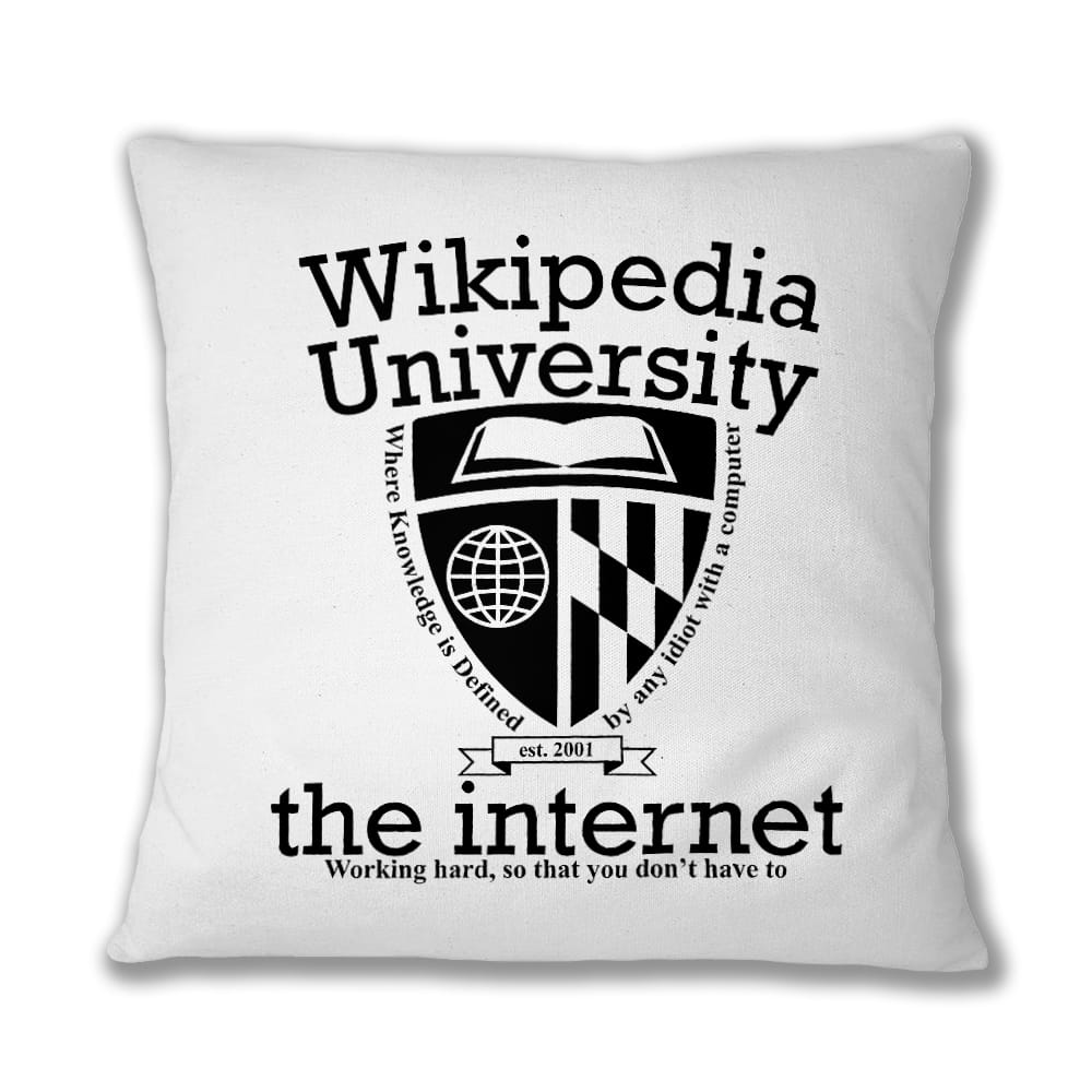 Wikipedia University Párnahuzat
