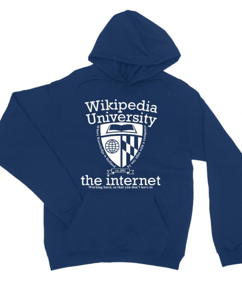 Wikipedia University Tanulás Pulóver - Tanulás