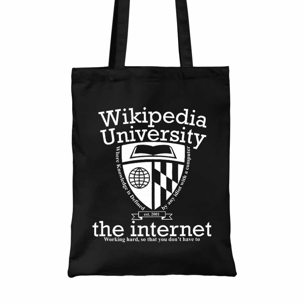 Wikipedia University Vászontáska