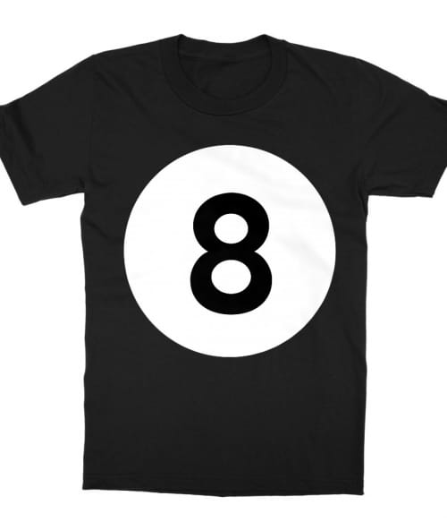 8 ball Póló - Ha Billiard rajongó ezeket a pólókat tuti imádni fogod!