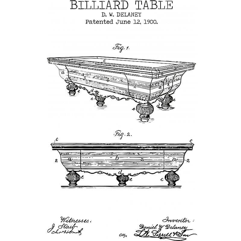 Billiard table