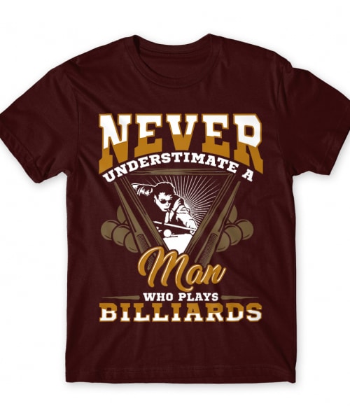 Man who love plays billiard Póló - Ha Billiard rajongó ezeket a pólókat tuti imádni fogod!