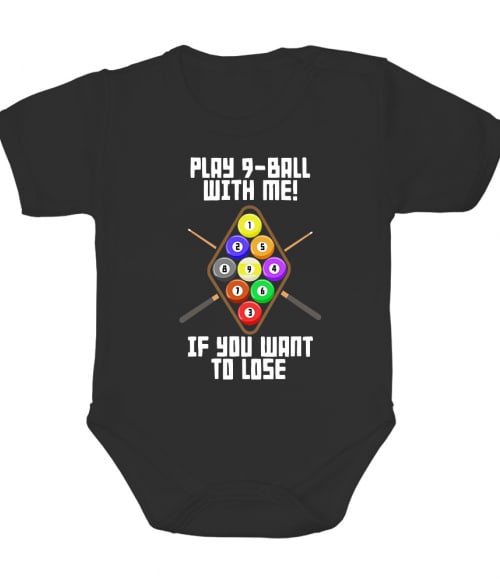 Play 9 ball with me Póló - Ha Billiard rajongó ezeket a pólókat tuti imádni fogod!