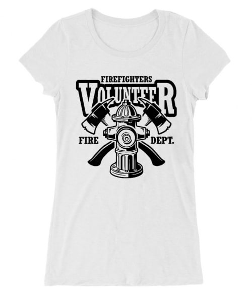Firefighters volunteer Póló - Ha Firefighter rajongó ezeket a pólókat tuti imádni fogod!