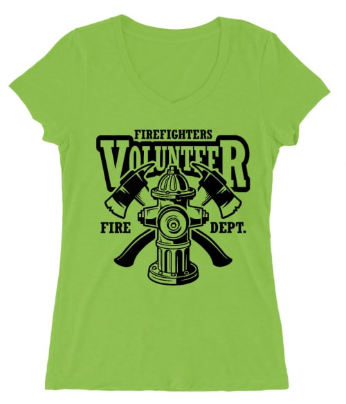 Firefighters volunteer Póló - Ha Firefighter rajongó ezeket a pólókat tuti imádni fogod!