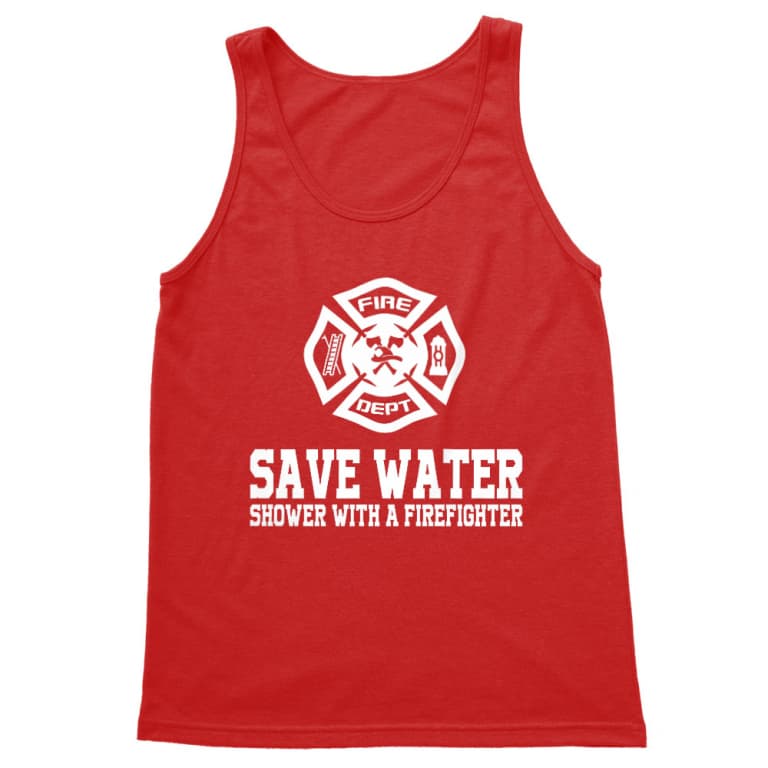 Shower with a firefighter