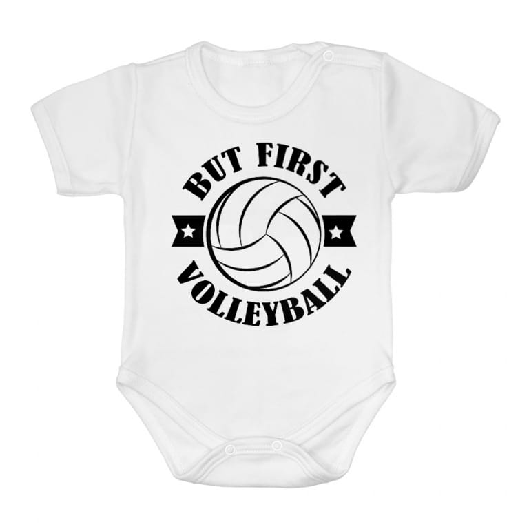 But first volleyball