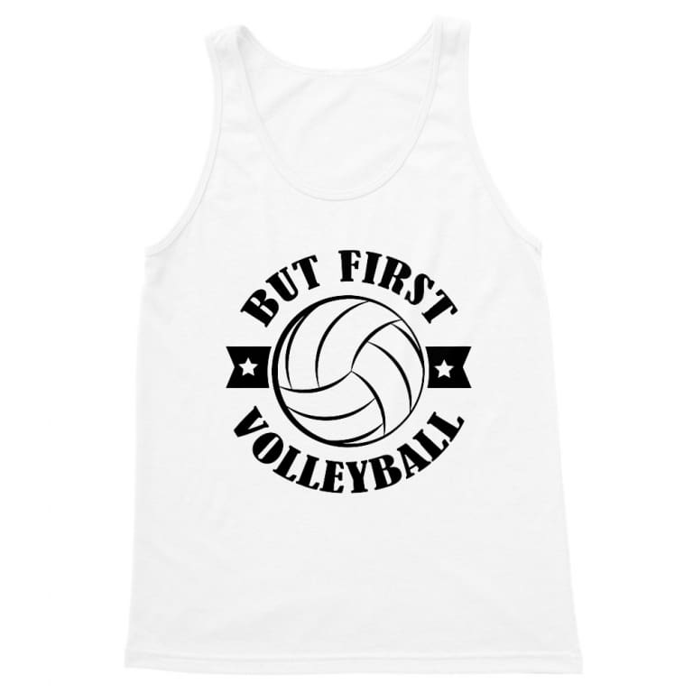 But first volleyball