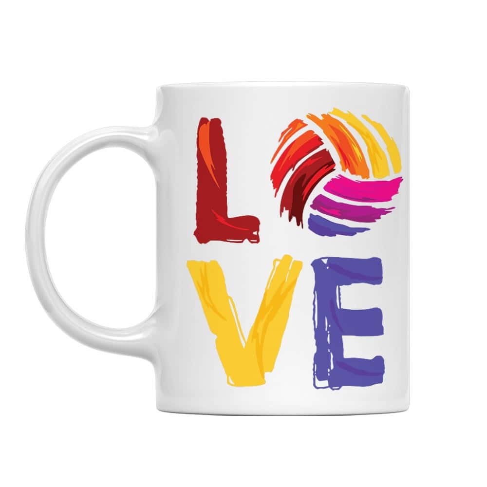 Love volleyball Bögre