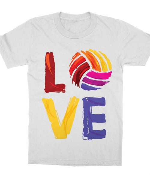 Love volleyball Póló - Ha Volleyball rajongó ezeket a pólókat tuti imádni fogod!