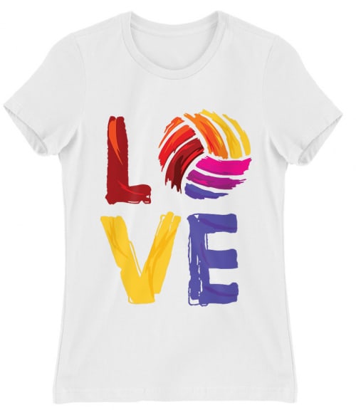 Love volleyball Póló - Ha Volleyball rajongó ezeket a pólókat tuti imádni fogod!