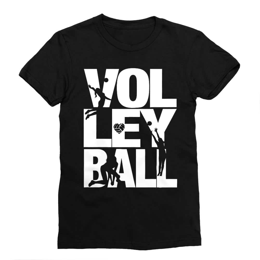Volley silhouettes Férfi Testhezálló Póló