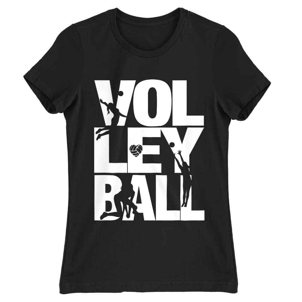 Volley silhouettes Női Póló