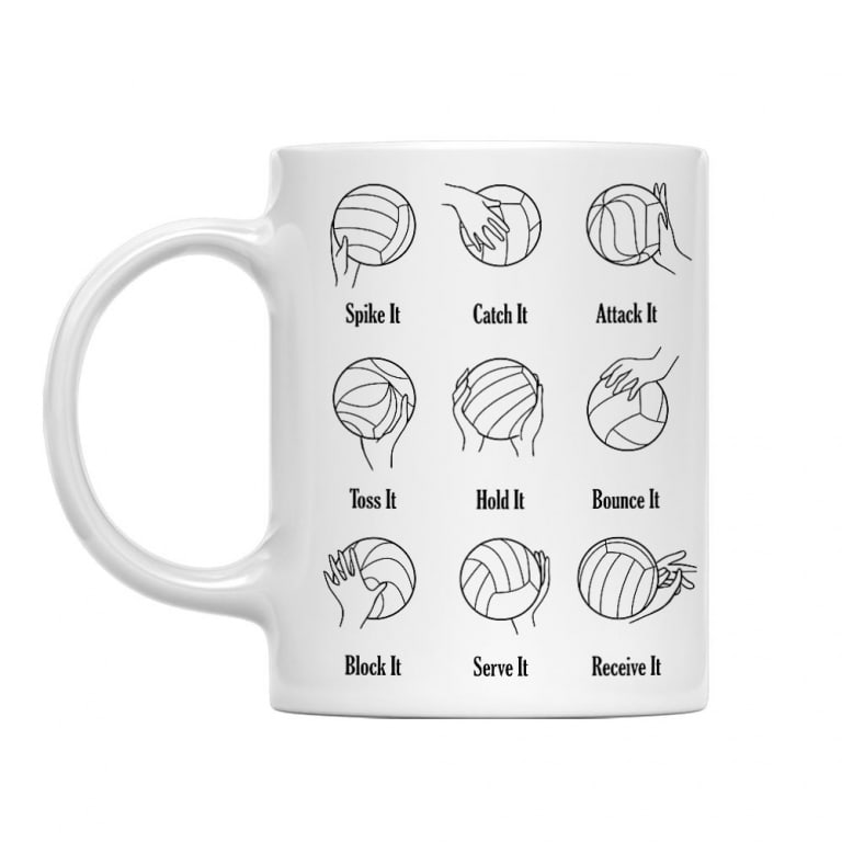 Volleyball actions