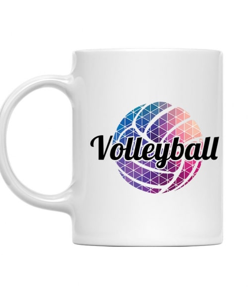 Volleyball polygon Kézilabdás Bögre - Sport