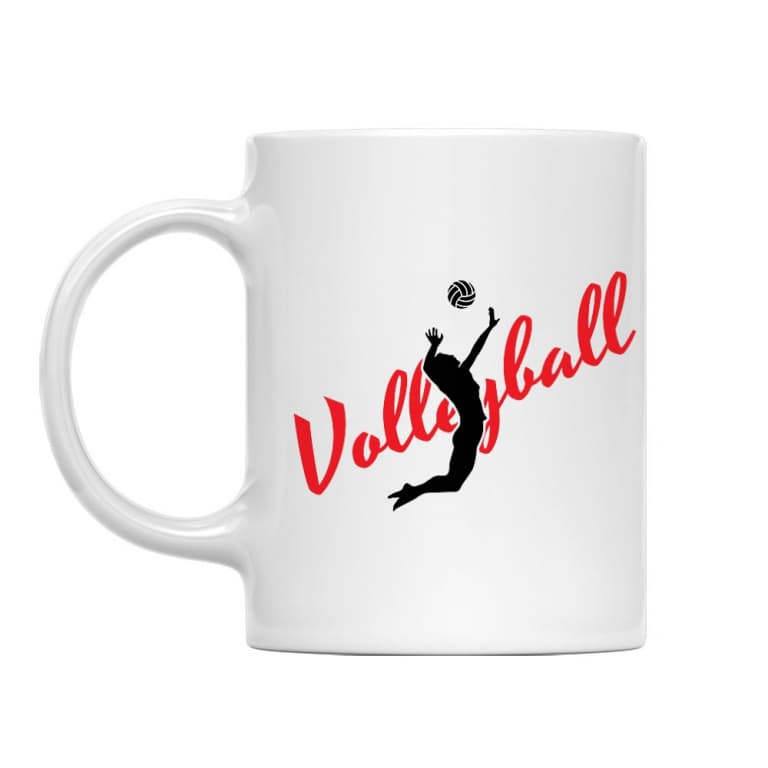 Volleyball silhouette