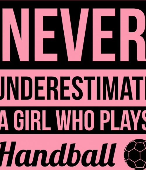 Handball Girl Labdajáték Pólók, Pulóverek, Bögrék - Sport