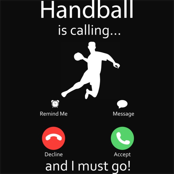 Handball is calling Sport Pólók, Pulóverek, Bögrék - Sport