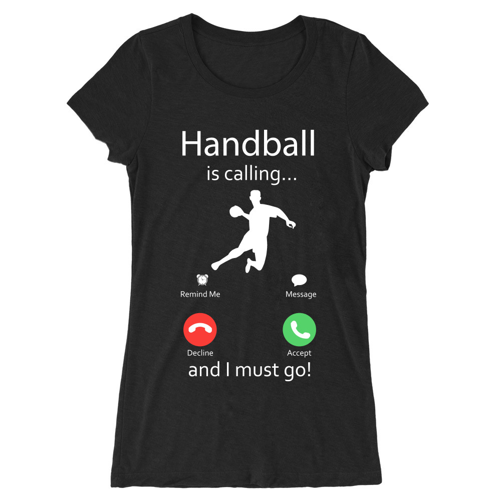 Handball is calling Női Hosszított Póló