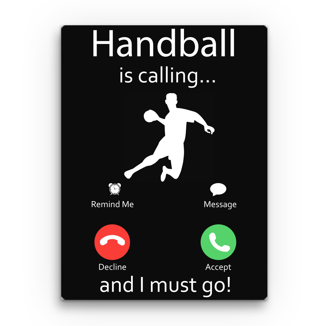 Handball is calling Vászonkép