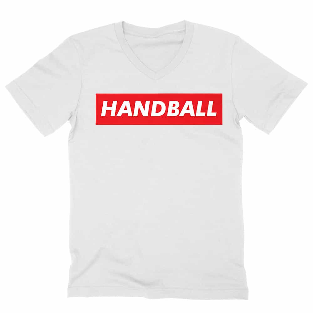 Handball Supreme Logo Férfi V-nyakú Póló