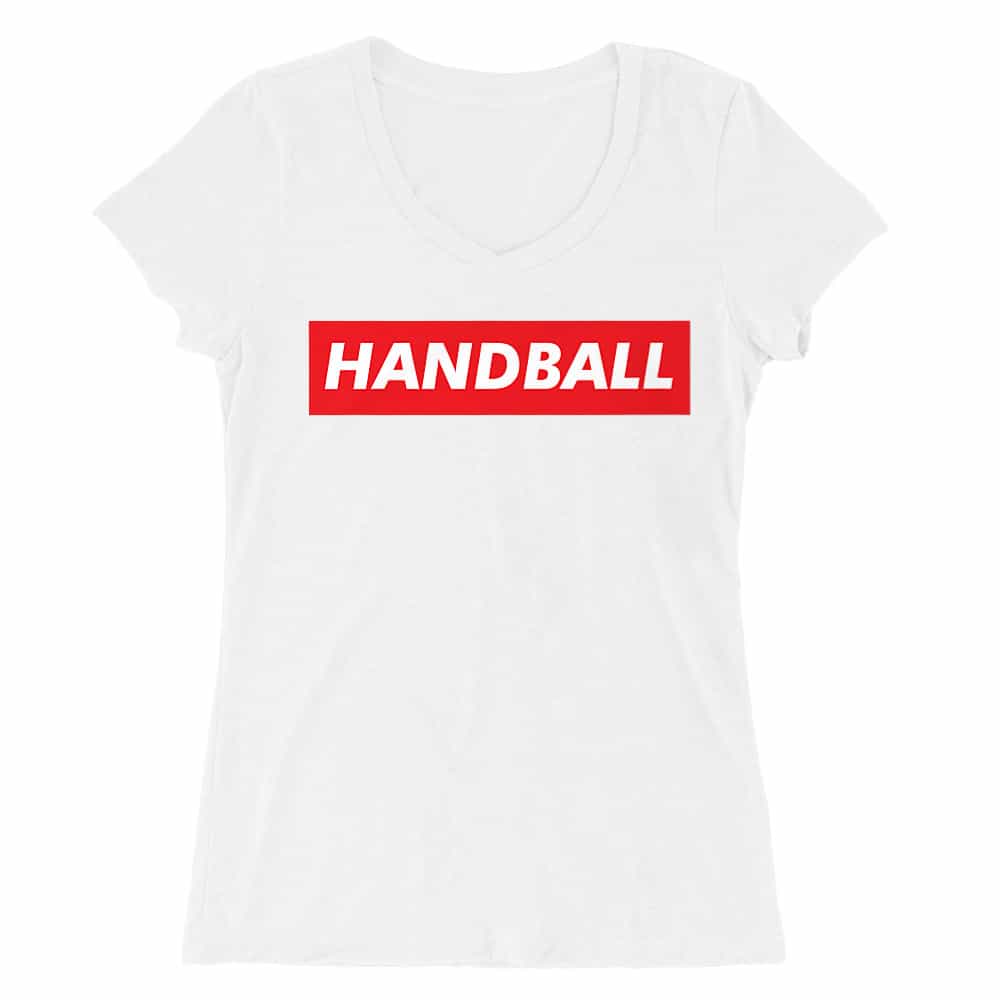 Handball Supreme Logo Női V-nyakú Póló