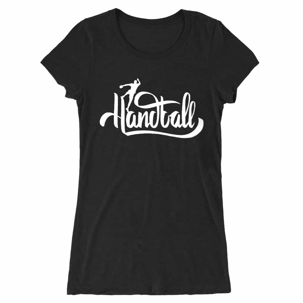 Handball Text Női Hosszított Póló