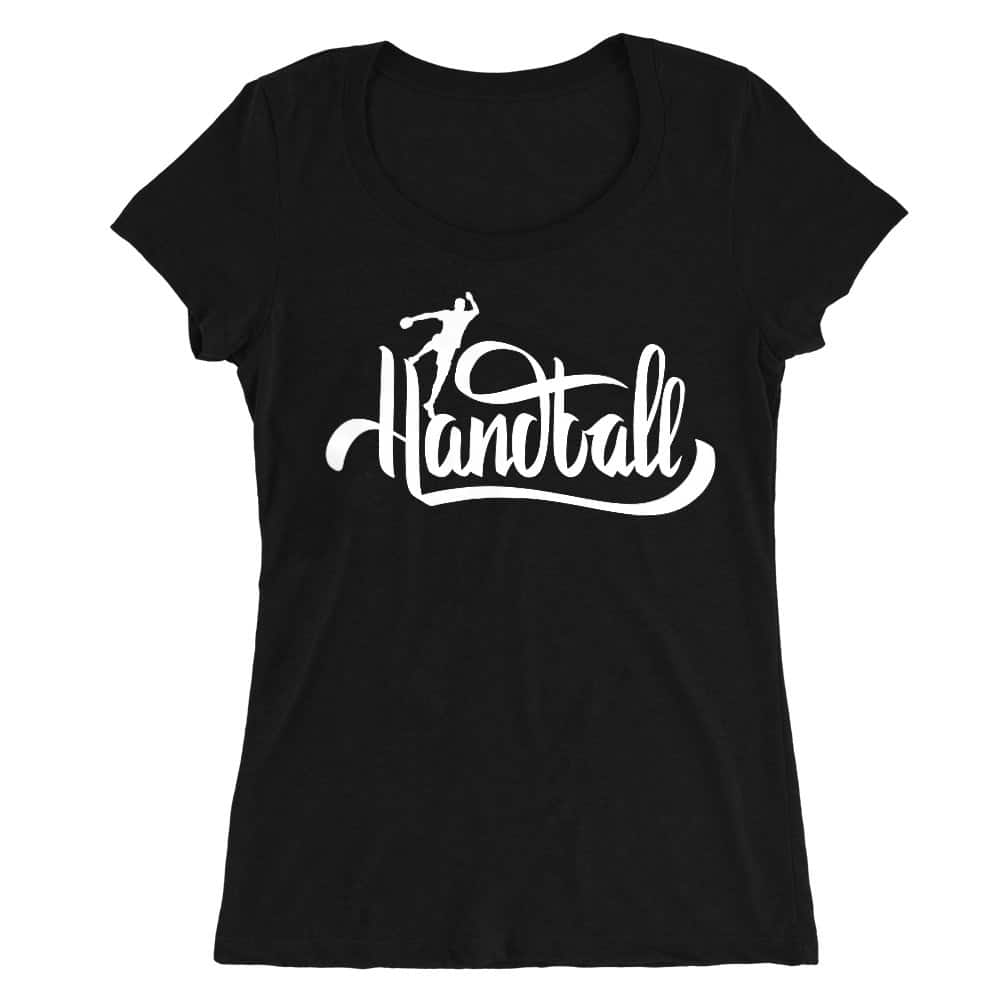 Handball Text Női O-nyakú Póló
