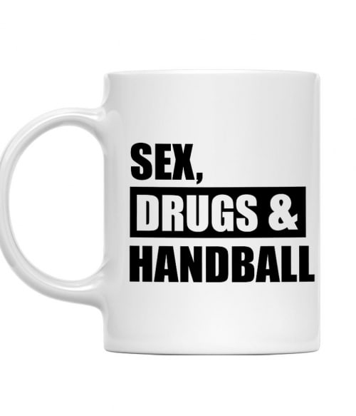 Sex Drugs & Handball Kézilabdás Bögre - Sport