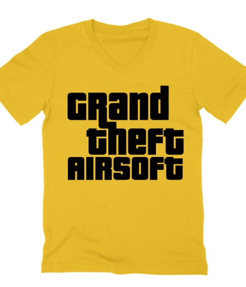 Grand theft airsoft Póló - Ha Airsoft rajongó ezeket a pólókat tuti imádni fogod!