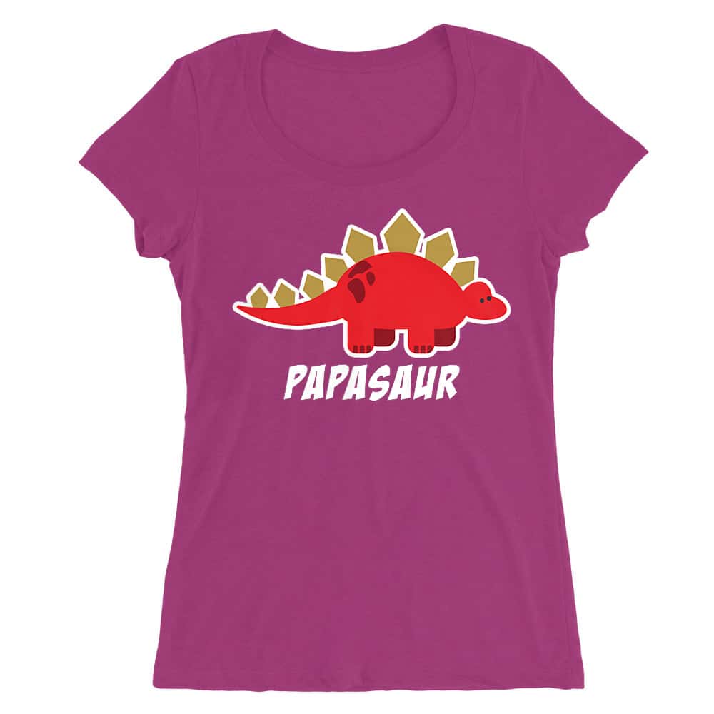 Papasaur Női O-nyakú Póló