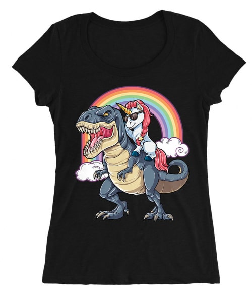 Badass Unicorn Póló - Ha Dinosaur rajongó ezeket a pólókat tuti imádni fogod!