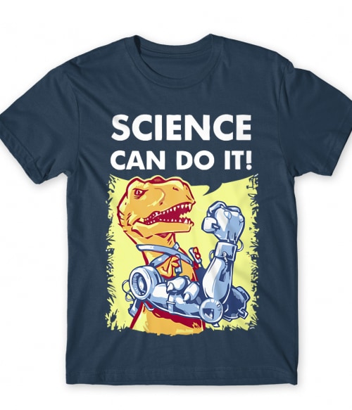 Science can do it Dinoszaurusz Póló - Dinoszaurusz