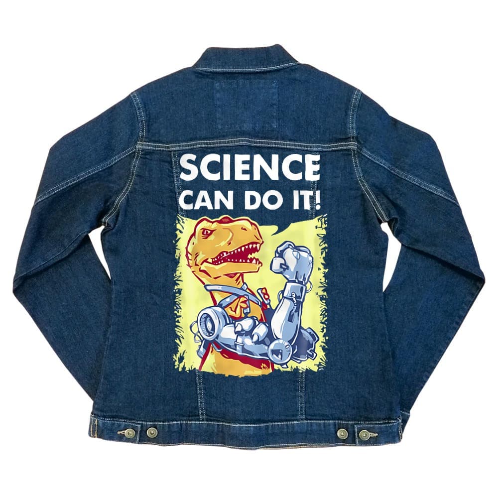 Science can do it Női Farmerkabát