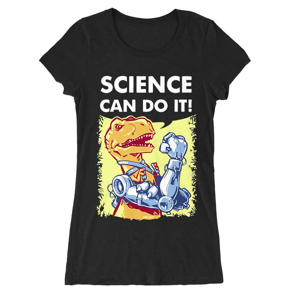 Science can do it Női Hosszított Póló
